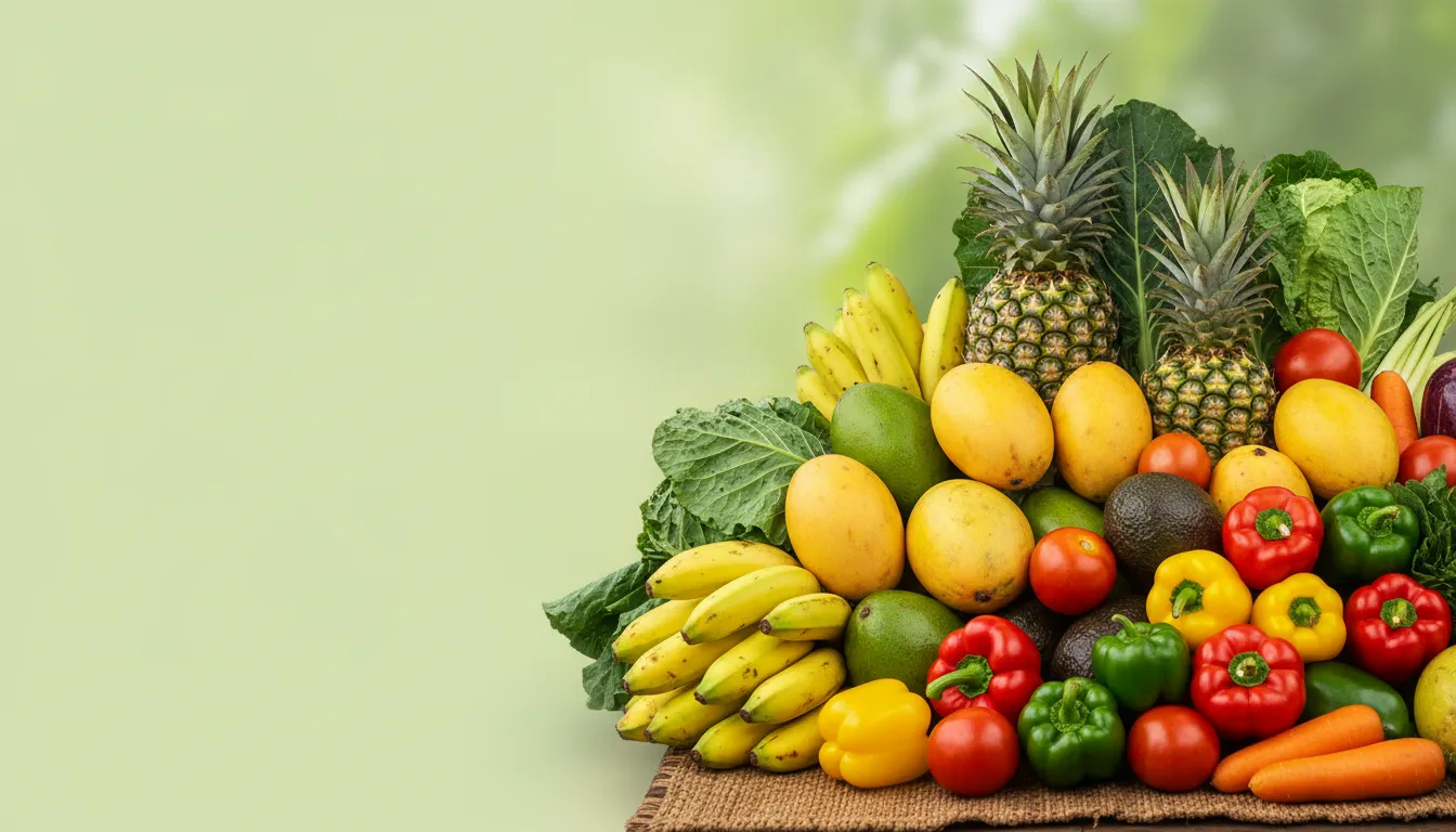 Fruits et legumes frais de la RDC sur AgriZandu