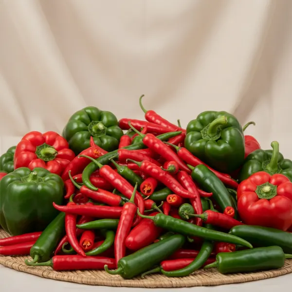 Piments et poivrons