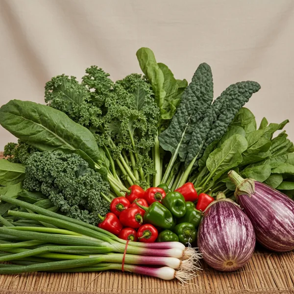 Légumes et feuilles