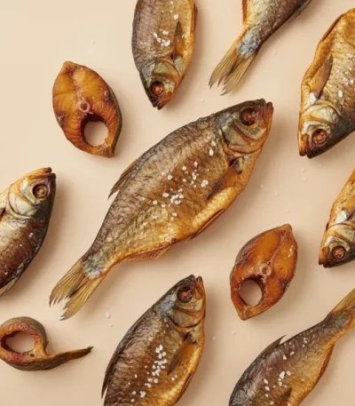 Poisson fumé et salé
